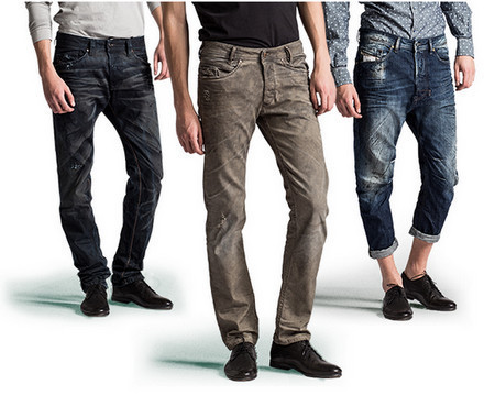 Diesel коллекция мужской одежды джинсы 2014 модели из STREET