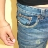 мужские джинсы philipp plein модель #0505 - Фото №3